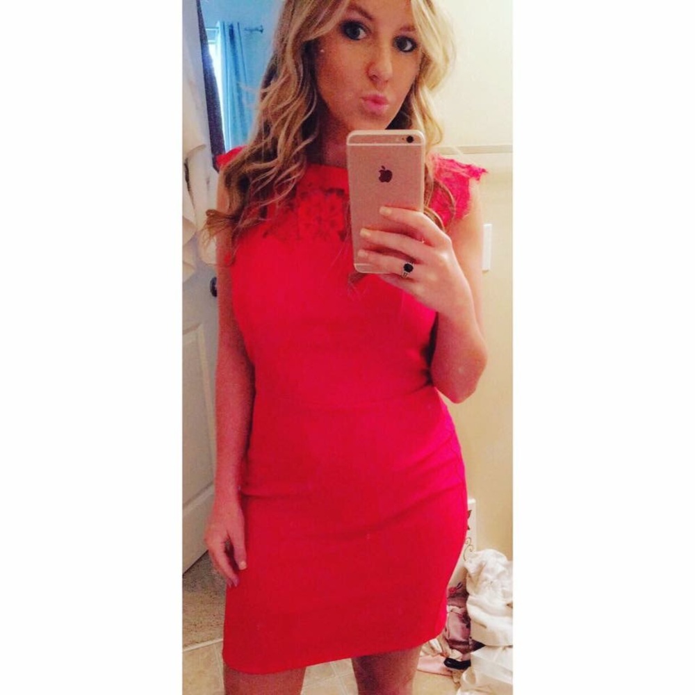 Red Cocktail dress
